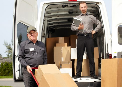 Business relocation team planning an office move in Haringey
