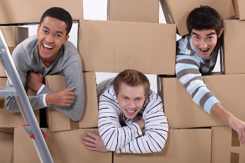 Careful loading of household furniture during a Haringey relocation