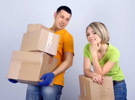 House move support in a Haringey residential street