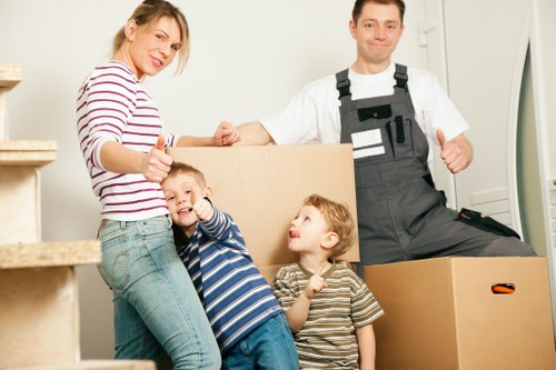 Local removals service handling access challenges in Haringey